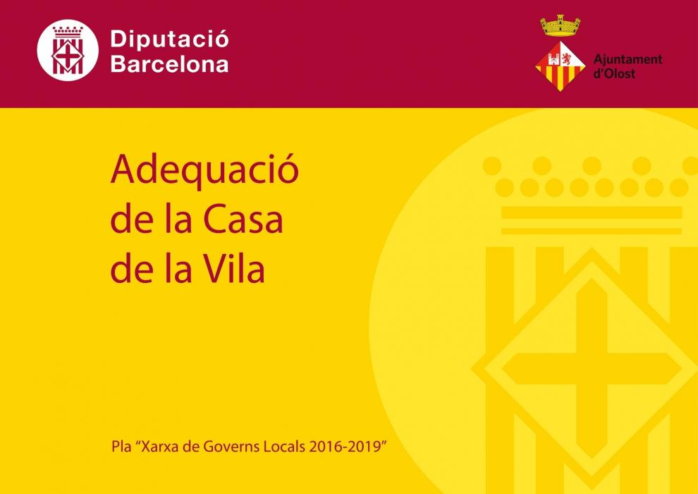Finalitzen les obres a la Casa de la Vila
